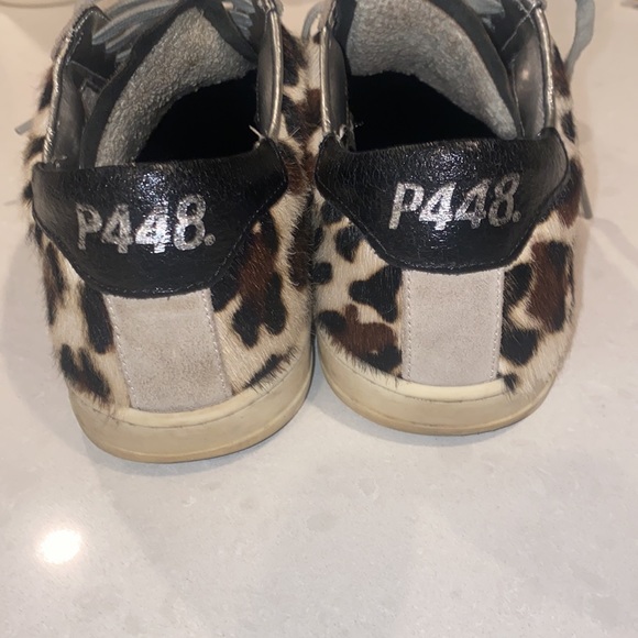 P448 John Leopard Low-Top Sneakers 37 - Picture 10 of 11